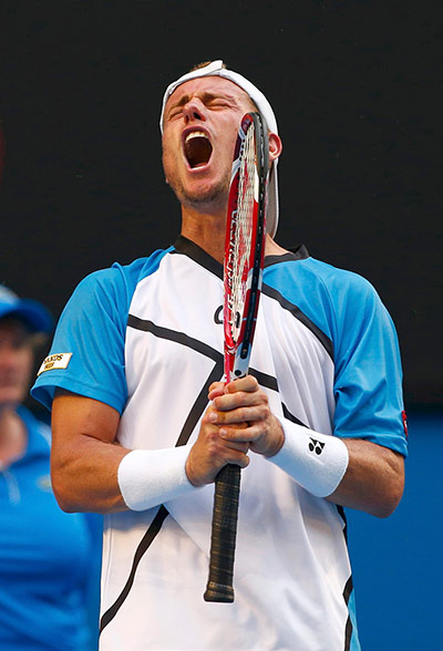 Aussie open day 2: Lleyton Hewitt 