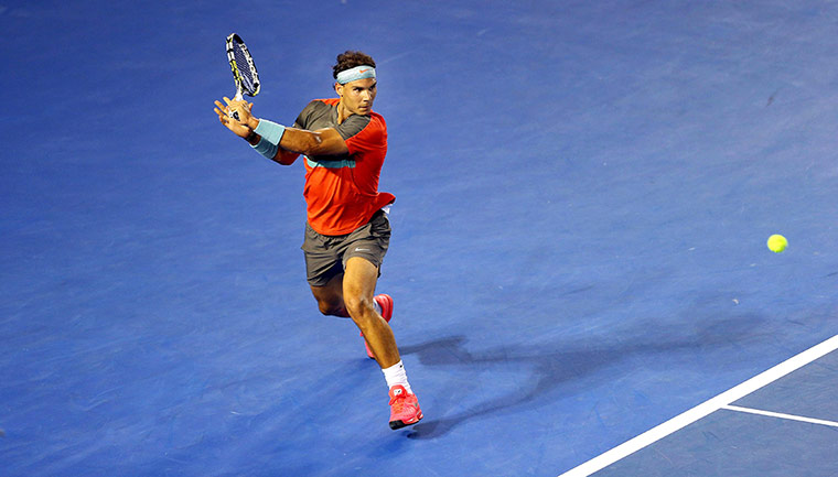Aussie open day 2: Rafael Nadal