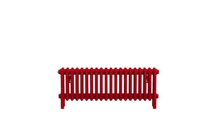Homes - warm front: red radiator