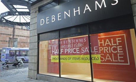 Sale on at Debenhams