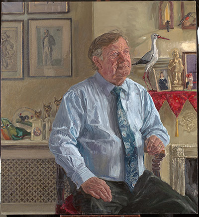 MPs portraits: Kenneth Clarke by James Lloyd