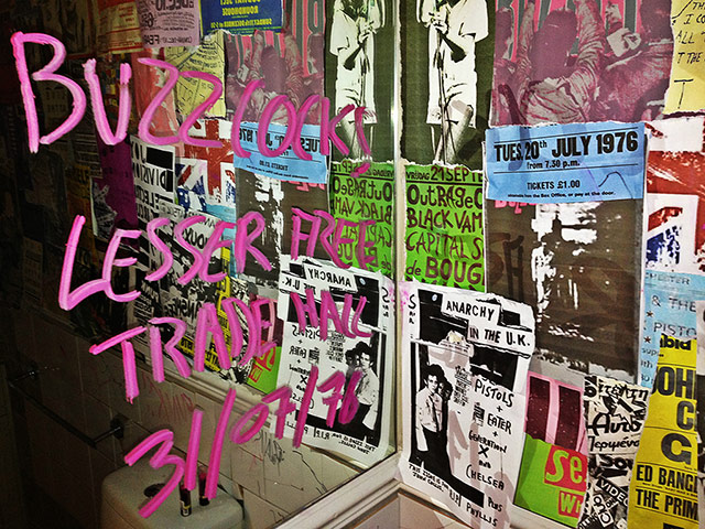 Jordan Bolton posters: Buzzcocks