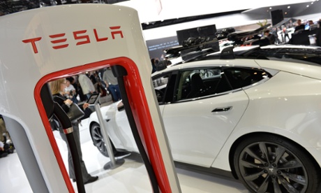 tesla charging station