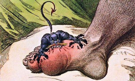 The Gout James Gillray cartoon