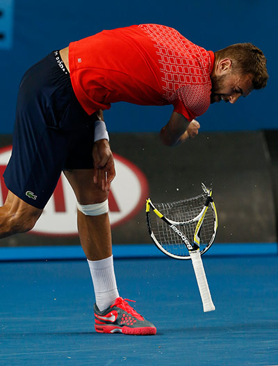 Aussie open day four: Benoit Paire