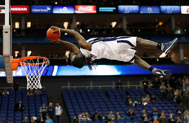 nba at the o2: A stunt player
