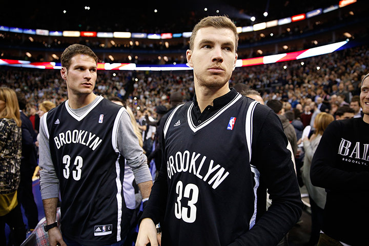 nba at the o2: Edin Dzeko