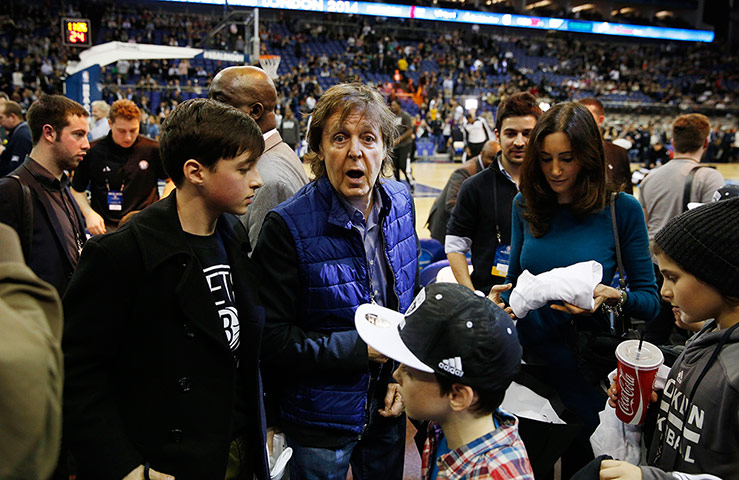 nba at the o2: Sir Paul McCartney 