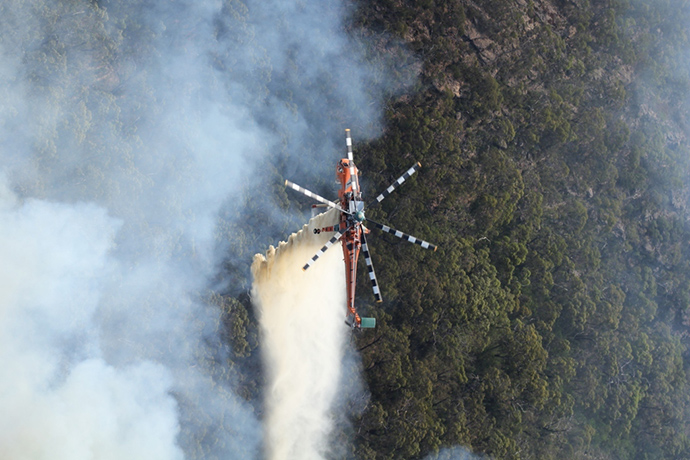 Grampian bushfire: Grampian bushfire