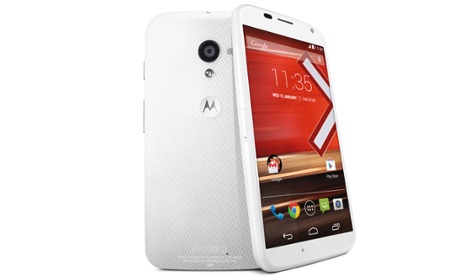 Motorola Moto X review white phone