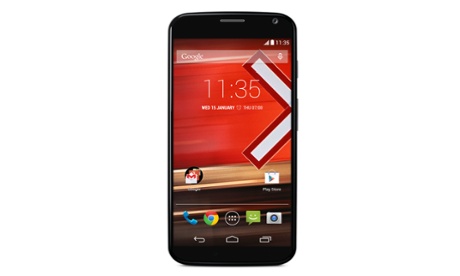 Motorola Moto X review black phone
