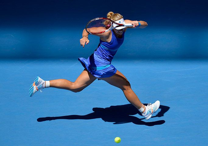 aussie open day 5: Angelique Kerbe