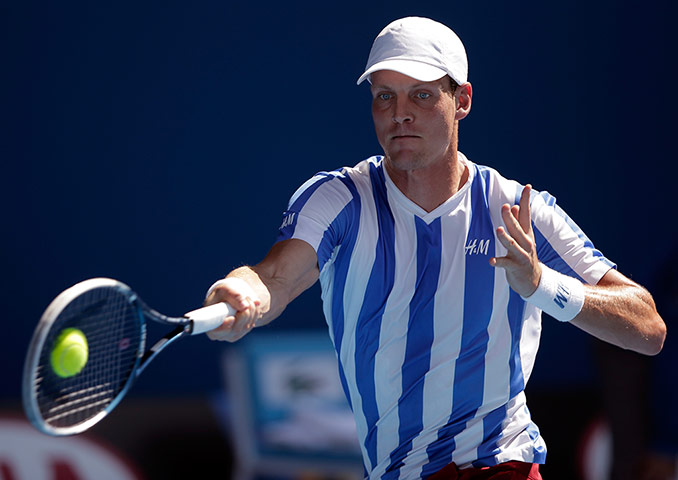 aussie open day 5: Tomas Berdych