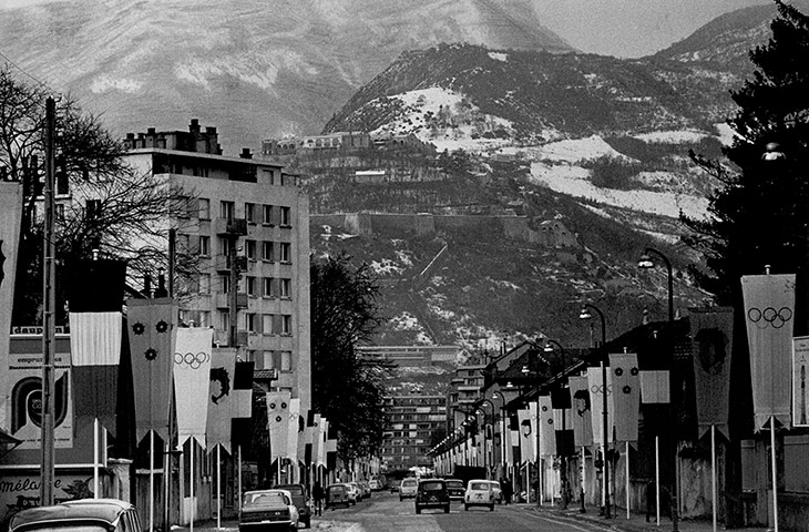 Archive-Grenoble-Flags: Sports flag Grenoble