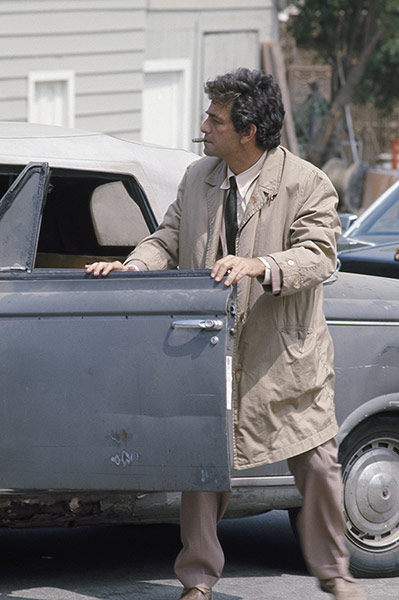 Cars: Peter Falk in Columbo