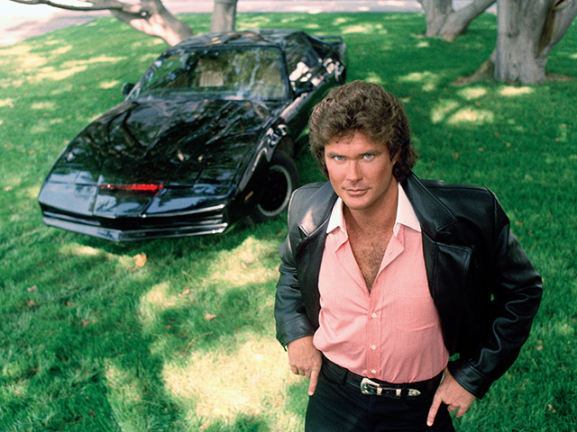 Cars: David Hasselhoff in Knight Rider