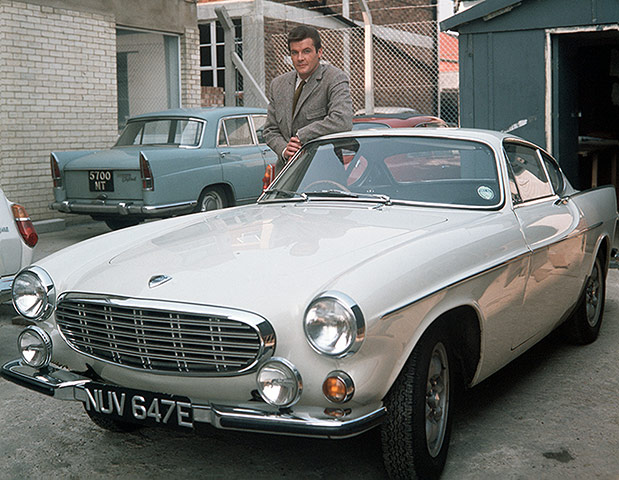 Cars: Roger moore in The Saint 