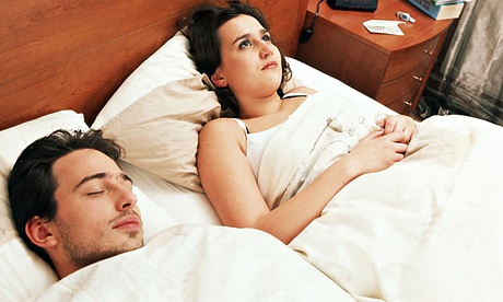 Couple in bed