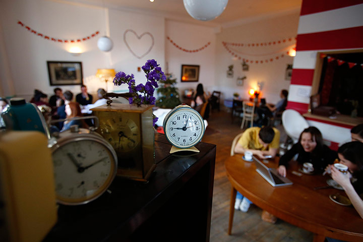 Ziferblat: Ziferblat cafe in London