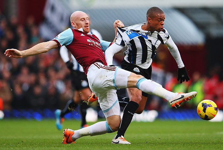 Saturday Round up: James Collins gets to grips with Loic Remy