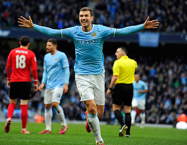 Saturday Round up: Edin Dzeko celebrates
