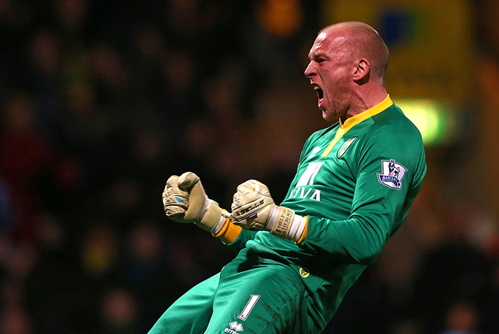 saturday roundup: John Ruddy celebrates
