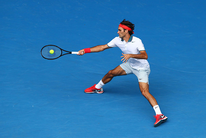aussie open day 6: Roger Federer