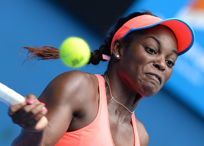 aussie open day 6: Sloane Stephens 