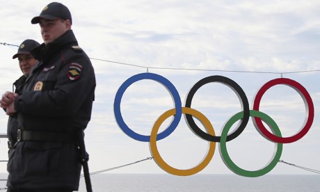 Sochi lies on the western edge of the Caucasus mountains on the Black Sea in southern Russia