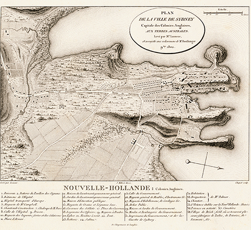 National Library Maps : Plan of Sydney