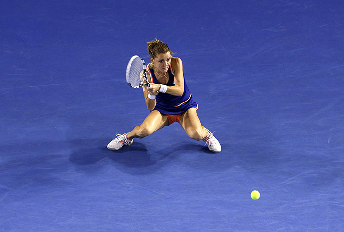 aussie open day 8: Agnieszka Radwanska