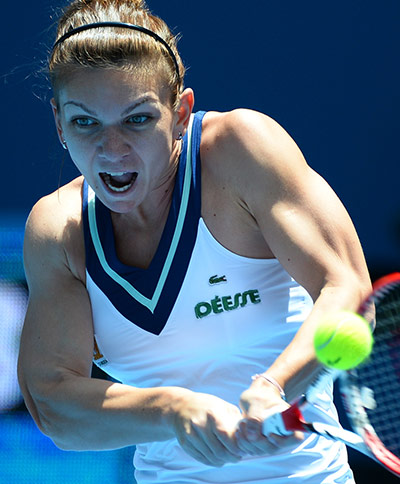 aussie open day 8: Simona Halep 