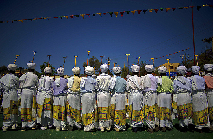 FTA: Carl de Souza: Christians wear white shrouds during the festival