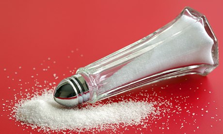 Spilled salt