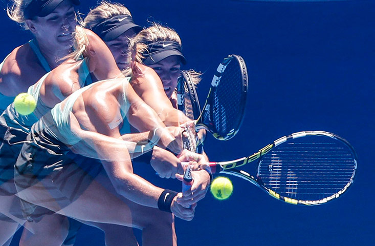 aussie open day 9: Eugenie Bouchard