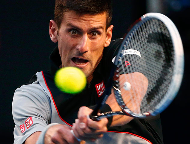 aussie open day 9: Novak Djokovic 