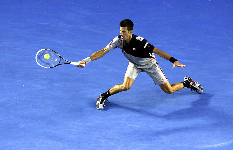 aussie open day 9: Djokovic