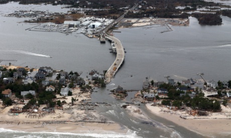 Hurricane Sandy damage