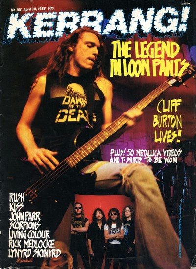 Kerrang covers: Kerrang Cliff