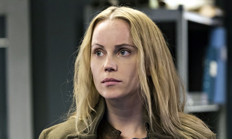 Sofia Helin as Saga Nor in The Bridge.