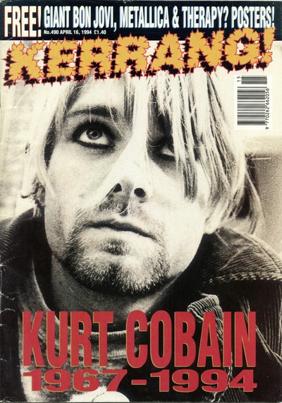 Kerrang covers: Kerrang Kurt