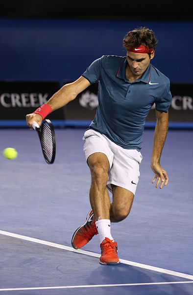 Murray v Federer: Roger Federer