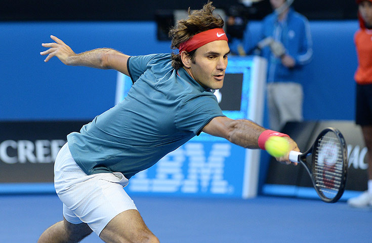 Murray v Federer: Roger Federer