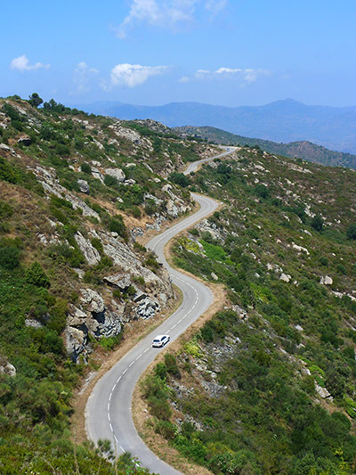 Your Pictures - Zigzag: view of winding mountain road
