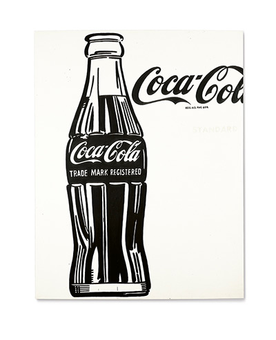 Christie's top ten lots: Andy Warhol, Coca-Cola [3], casein on cotton, painted in 1962. Sold for $57