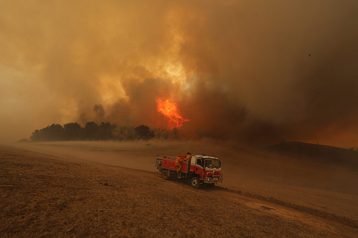20 Photos: Bushfires in Wagga Wagga, New South Wales, Australia