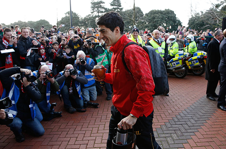Bournemouth v Liverpool: Luis Suarez