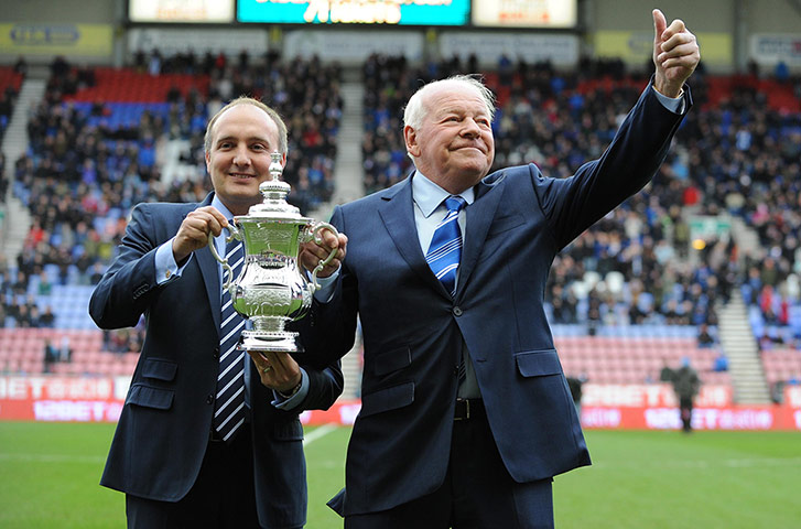 Saturday's games: Wigan Athletic V Crystal Palace FC, THE BUDWEISER FA CUP