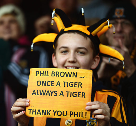 Saturday's games: Hull City fan