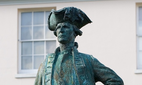 Statue of Captain Cook at Greenwich